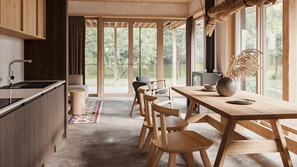 Lakeside Lodge dining-room