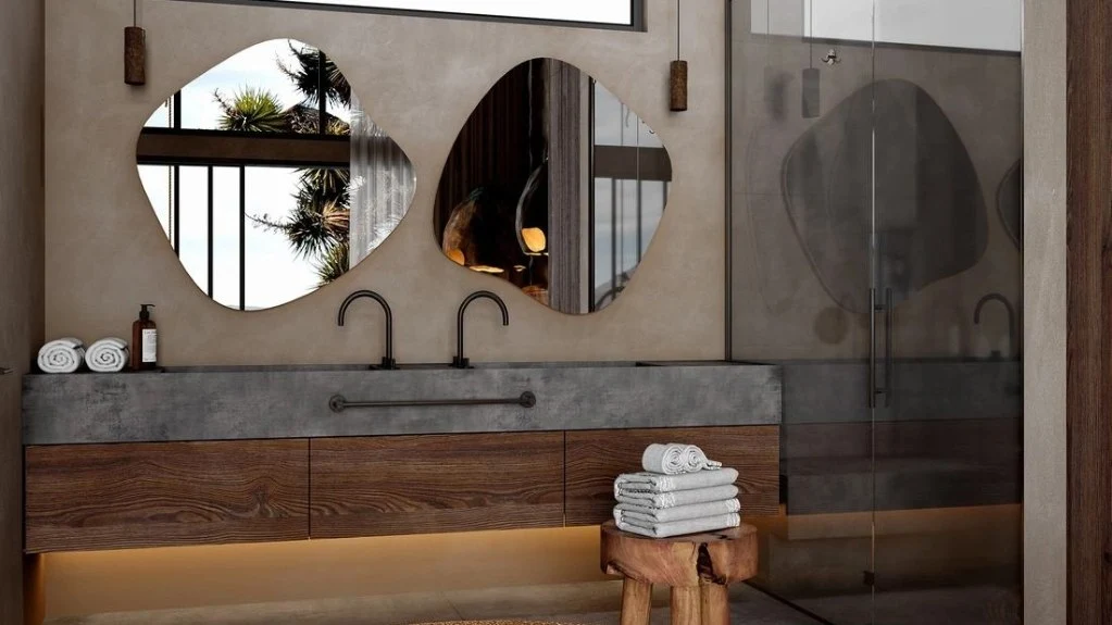 Beauty of Silence bathroom