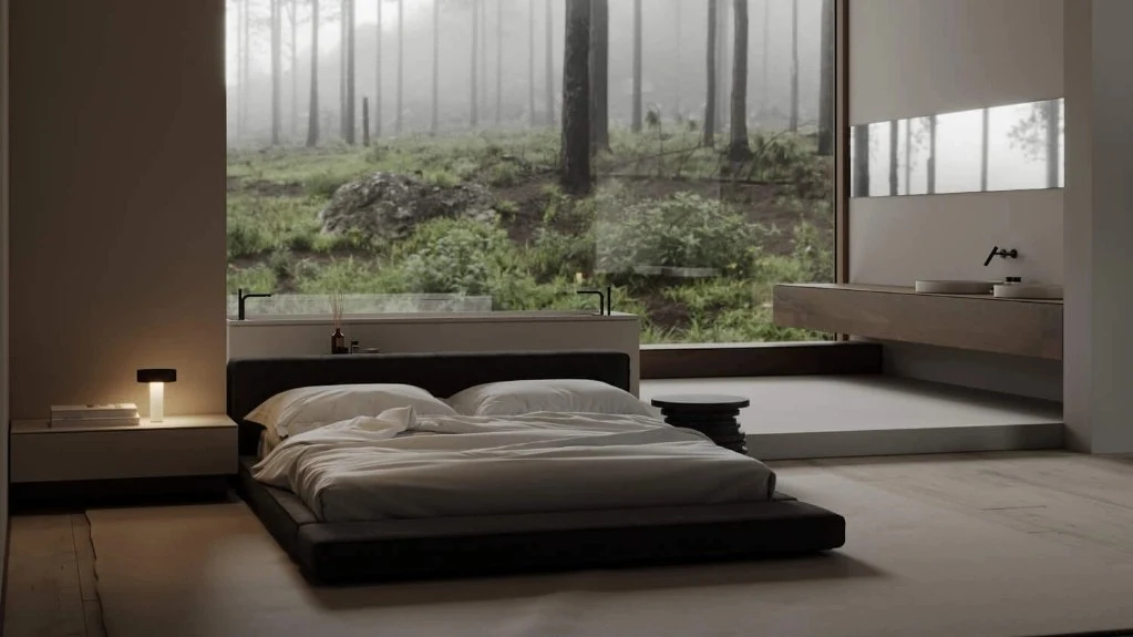Forest bedroom
