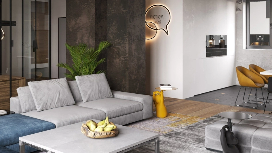 Triplex Apartments living-room