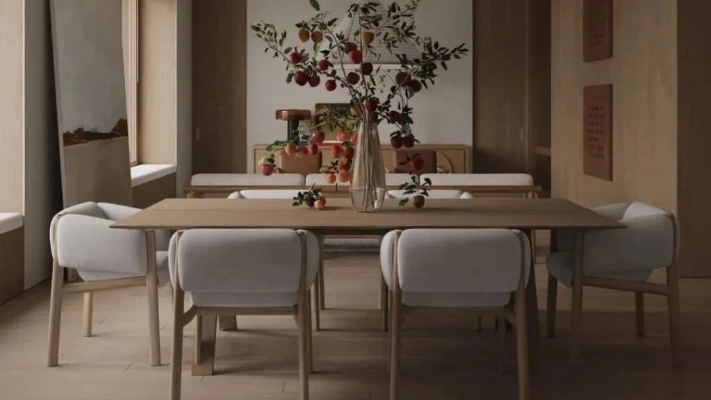 Zen in the East dining-room