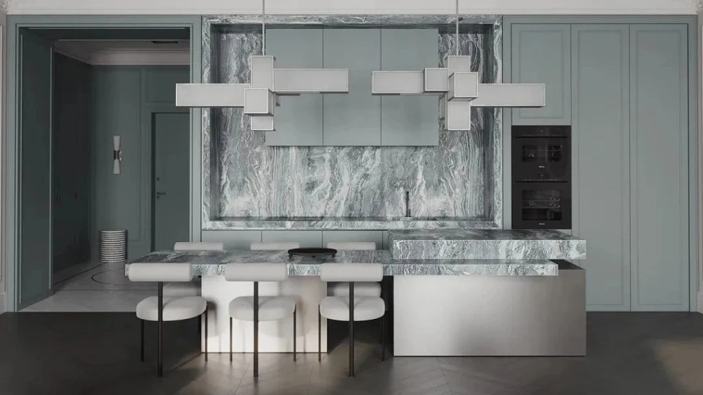 Light French dining-room