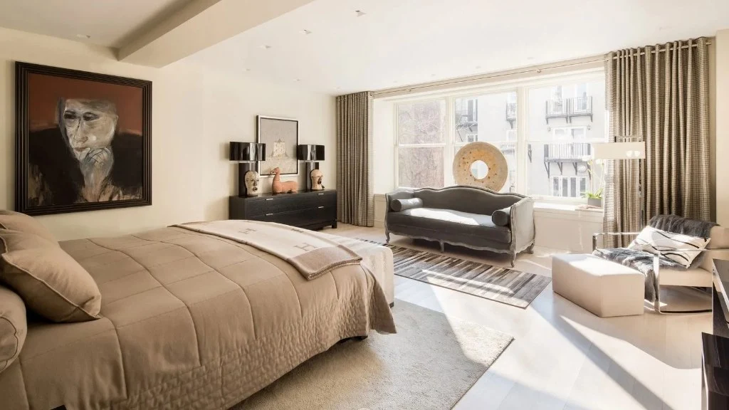 Minimalist Private Residence bedroom