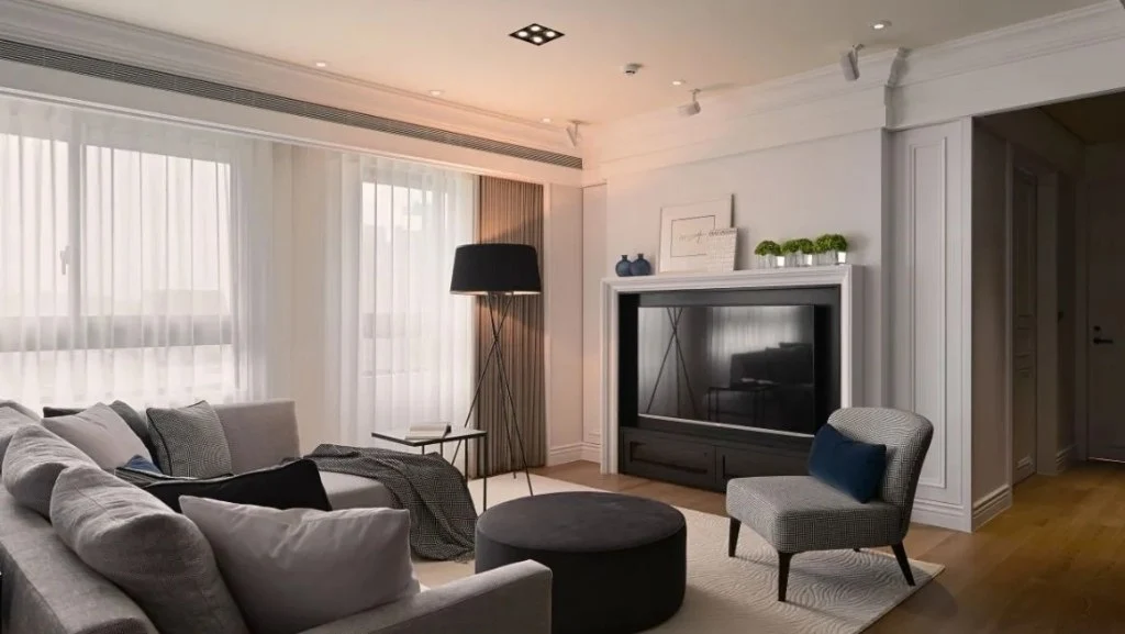Classical European(LRNSBO0024RT)-Living room