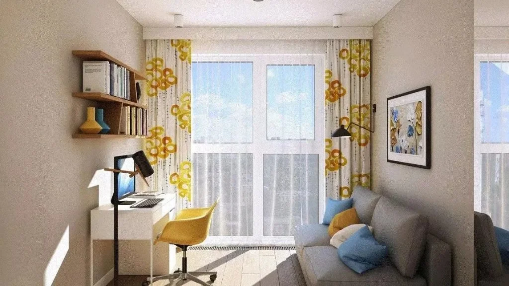Calm and Modern study-room