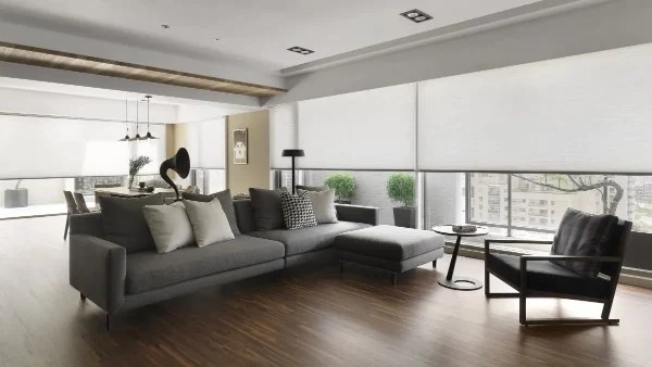 Simple and beautiful safe building space with children(LRMSXD0400RT)-Living room