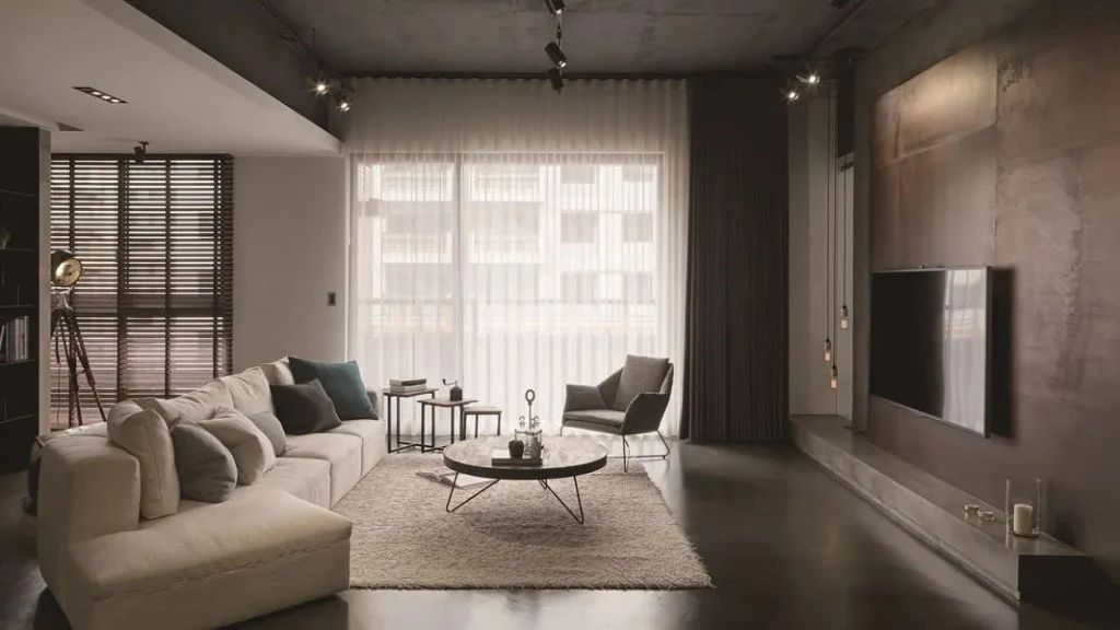 Material Changes living-room