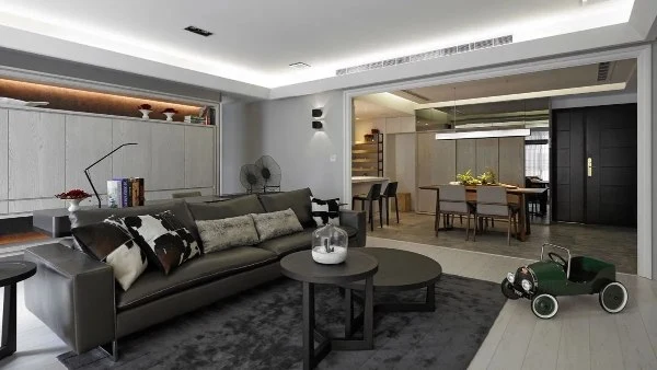 Black and White Details(LRMSXD0403RT)-Living room