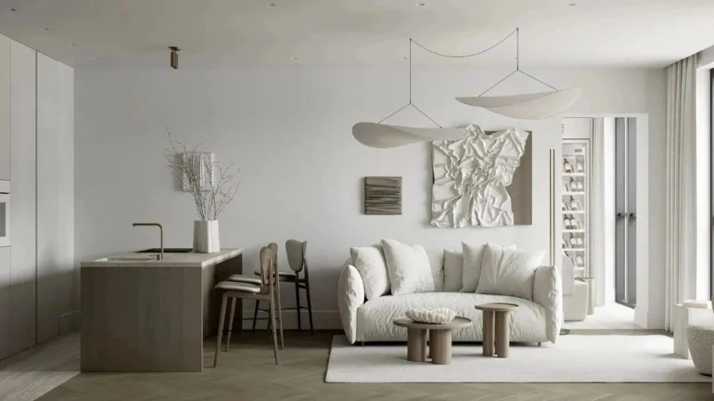 French Cream Style living-room