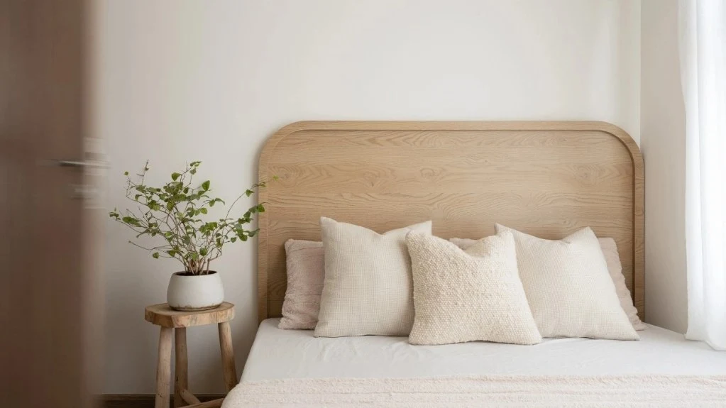 Log Vintage Home bedroom