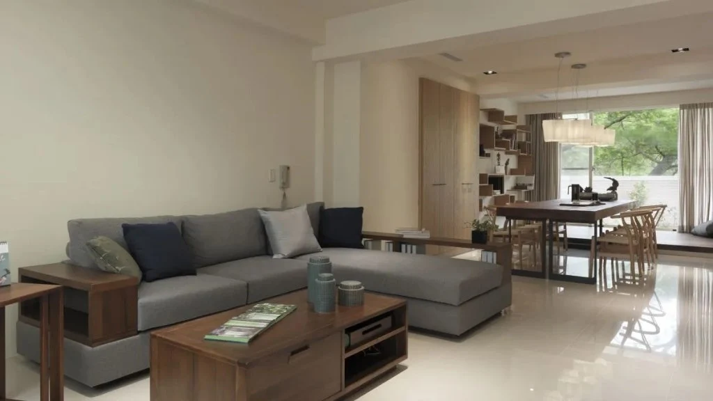 Greenery and Morning Light living-room