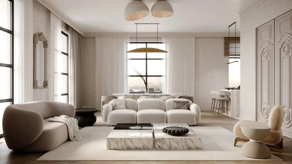 Clean Room living-room