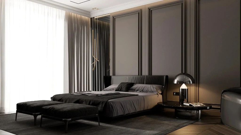 Monochrome Luxe(LRMSXD0600RT)-Living room
