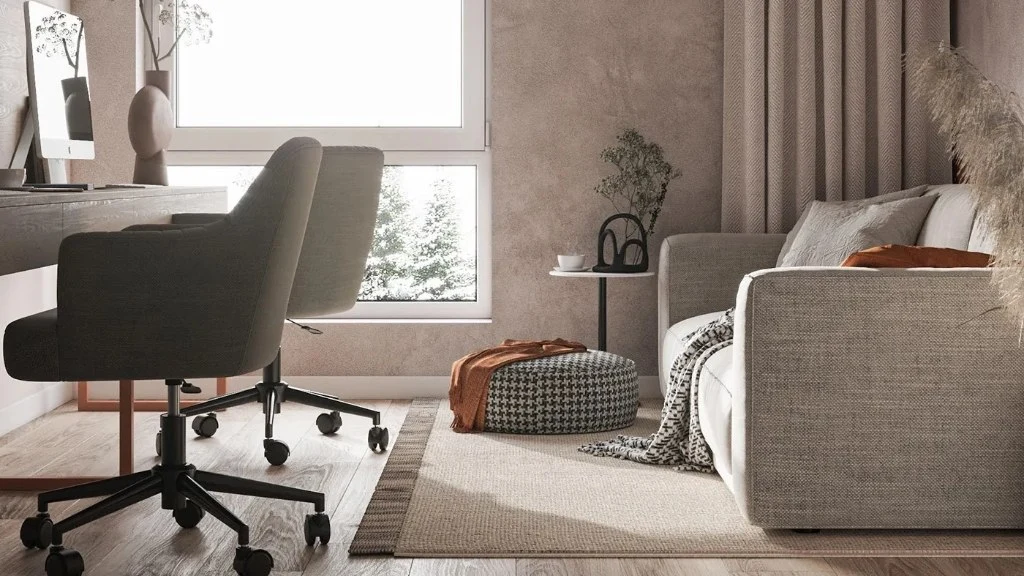 Relaxing Atmosphere study-room