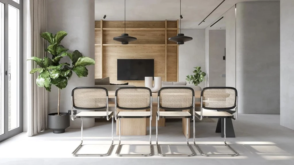Light Color Scheme dining-room