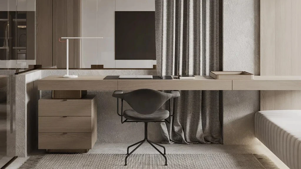 Modern and Elegant study-room