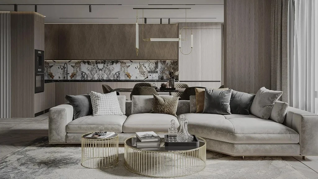 Modern Aesthetics living-room