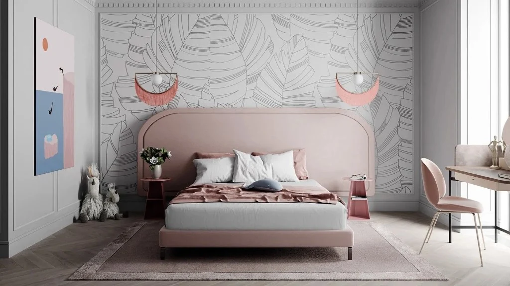 Light Texture bedroom