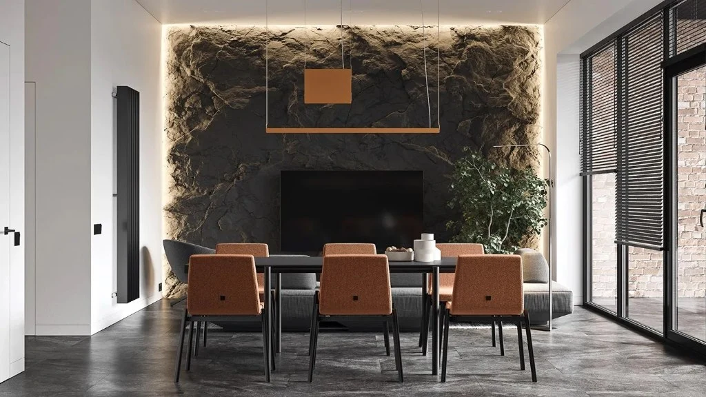 Harmonious Tones dining-room