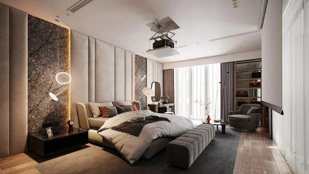 Beautiful Piece of Art. bedroom