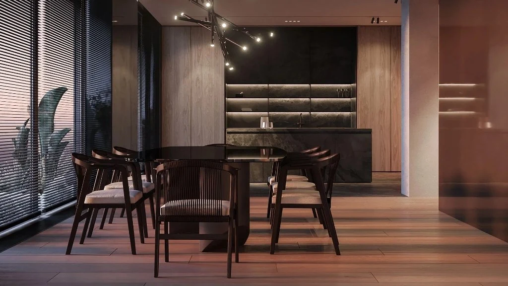 The Beauty of Time dining-room