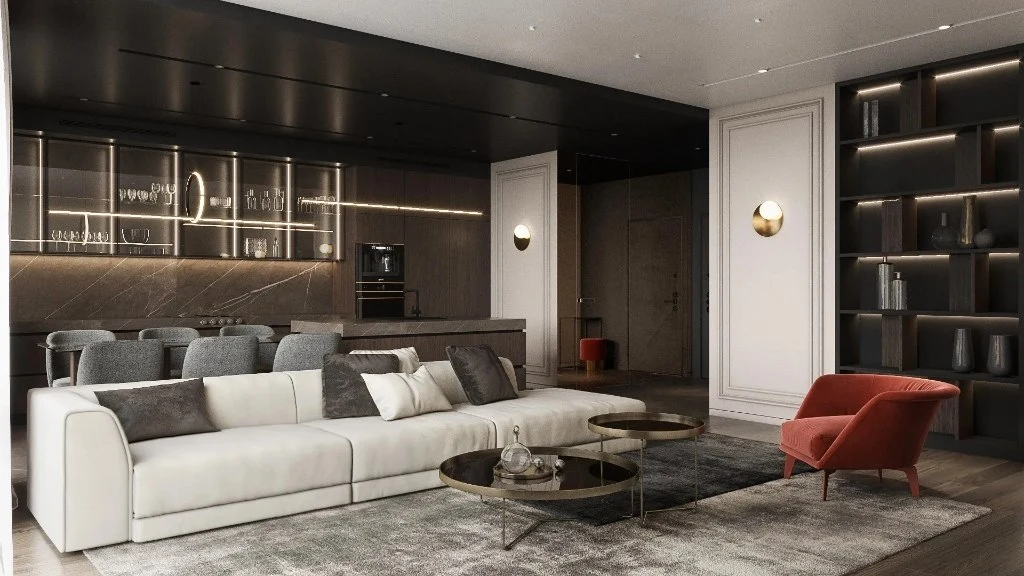 Unique Simplicity(DRMSXD0082RT)-Living room