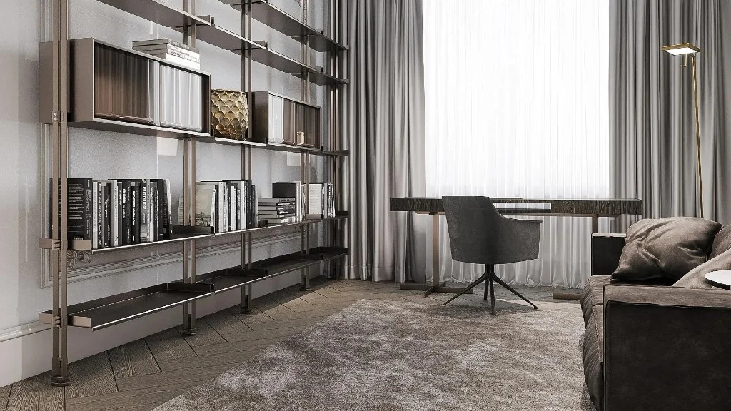 Unique Simplicity study-room