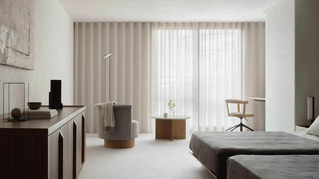 Warm Rooms bedroom