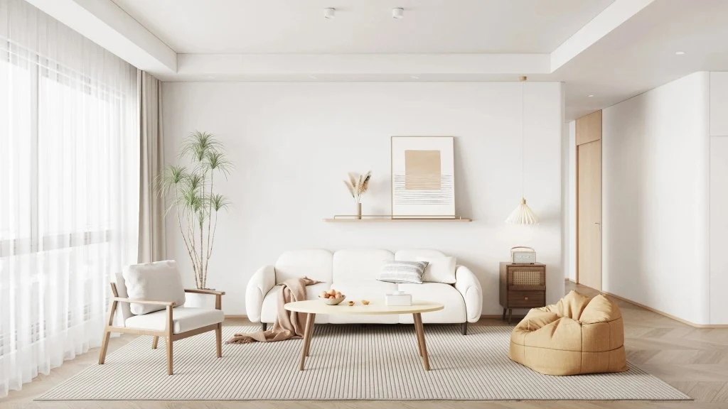 A Soft-Healing Capsule-Cream Style(LRNSBO0061)-Living room