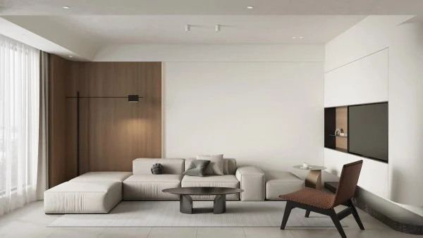Minimalist-A Quiet Living Container in the City