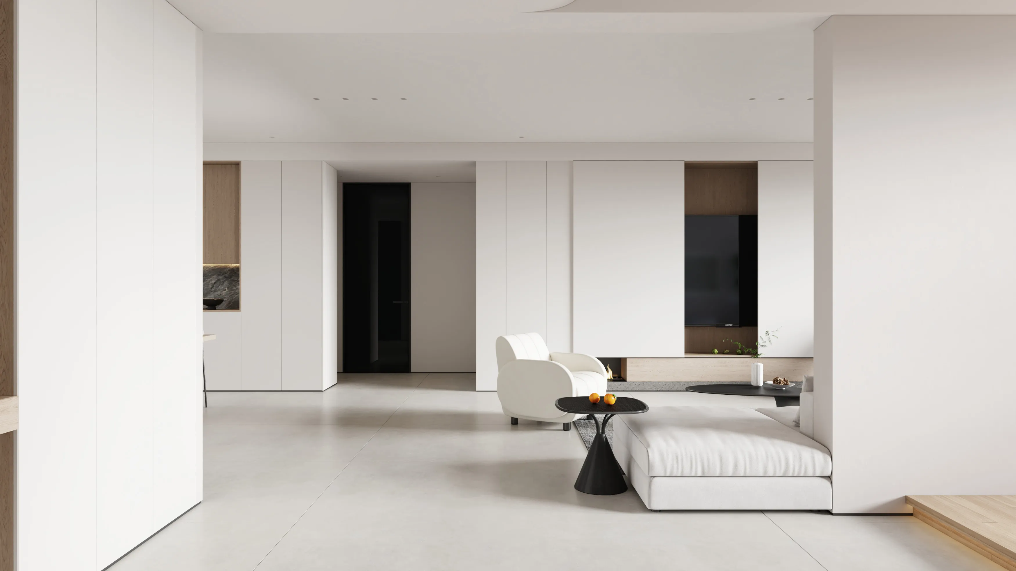 An Artistic Dwelling for Urban Life Living room 5