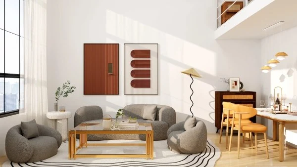 Loft Elegance - Narrative of Modern Simplicity