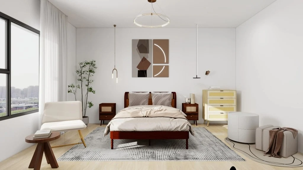 A Quiet Life bedroom