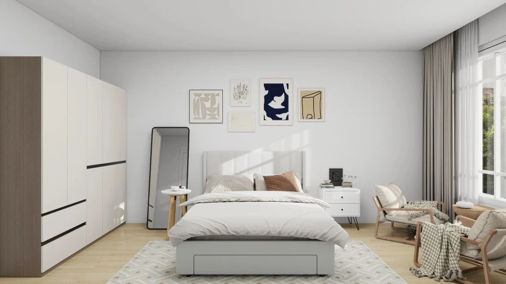 Light and Healing Urban Living Space(LRNSBO0067)-Living room