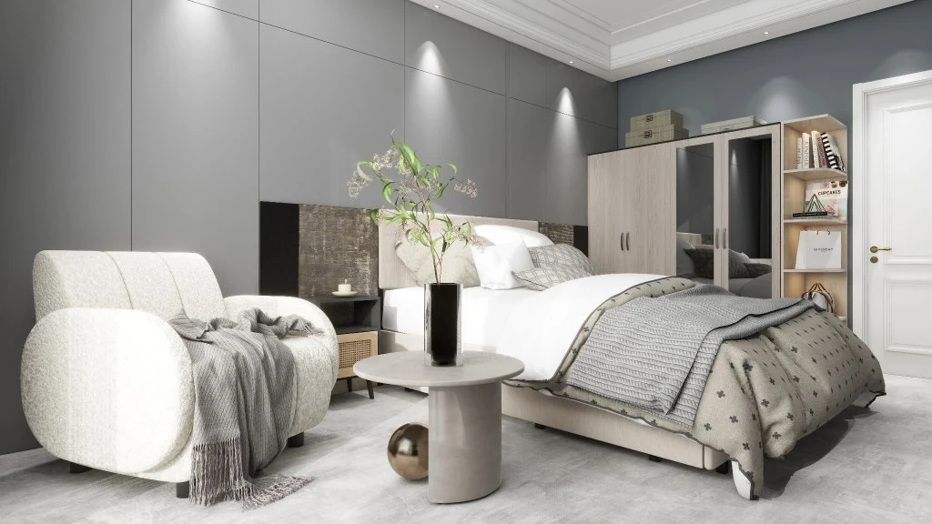 Blend of Elegance and Luxury bedroom