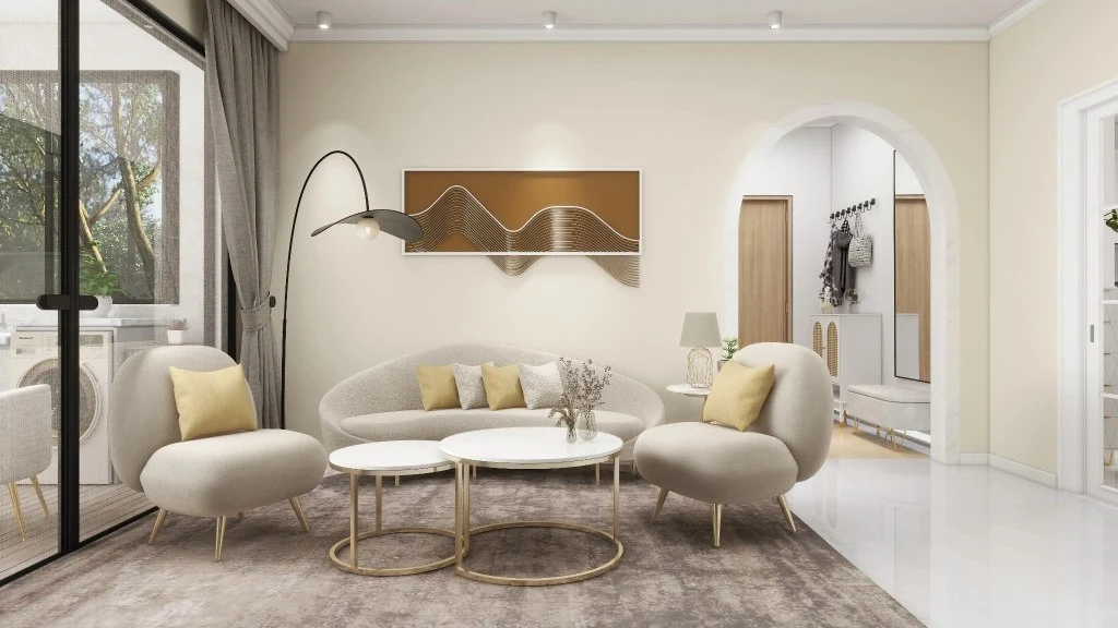 Blend of Elegance and Luxury living-room