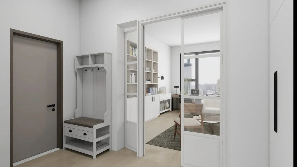 Simple-White Prologue entryway