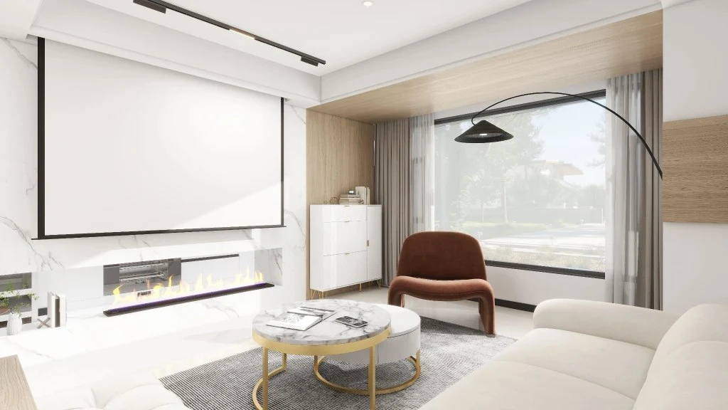Rhythm of Simple Luxury living-room