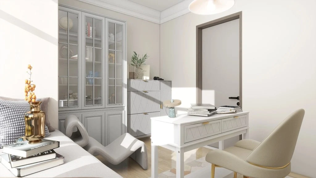 Rhythm of Simple Luxury study-room