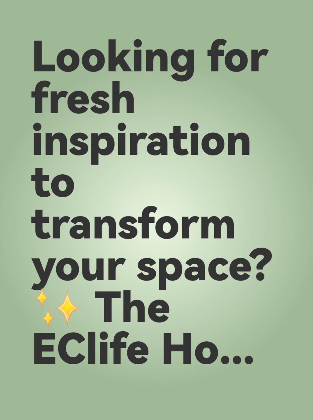 Looking for fresh inspiration to transform your space? ✨ The