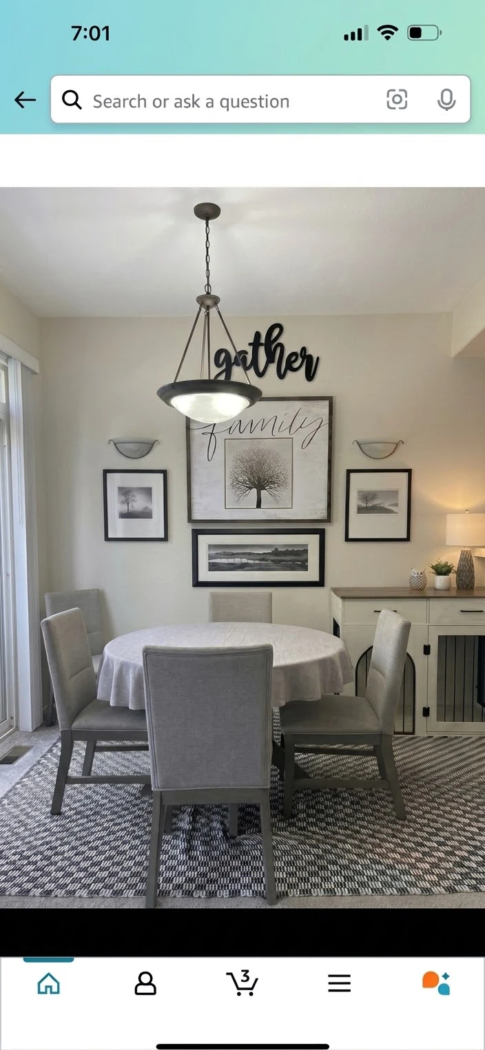 how do I make this flow on my wall?