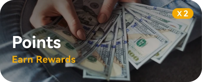Rewards program overview and membership point system.