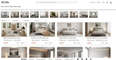 Houzz VS EClife home design