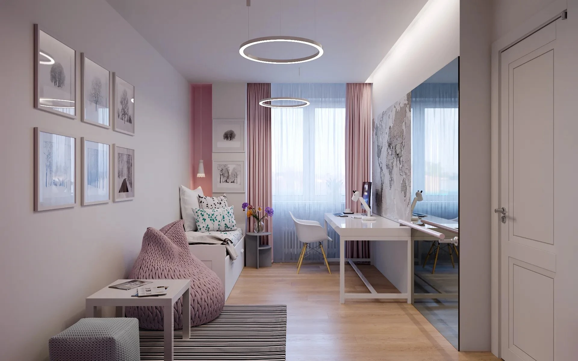 12 Best Modern Home Office Guest Room Ideas content 5