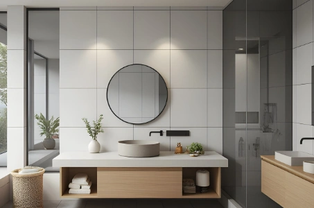 17 Mid-Century Modern Bathroom Design Concepts content 1
