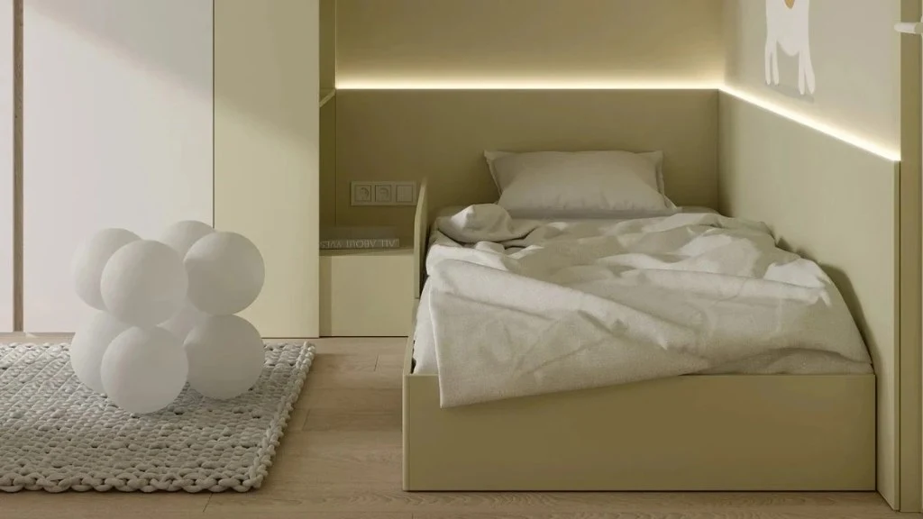 Minimalist: Symbiosis of Nature and Elegance kids-bedroom