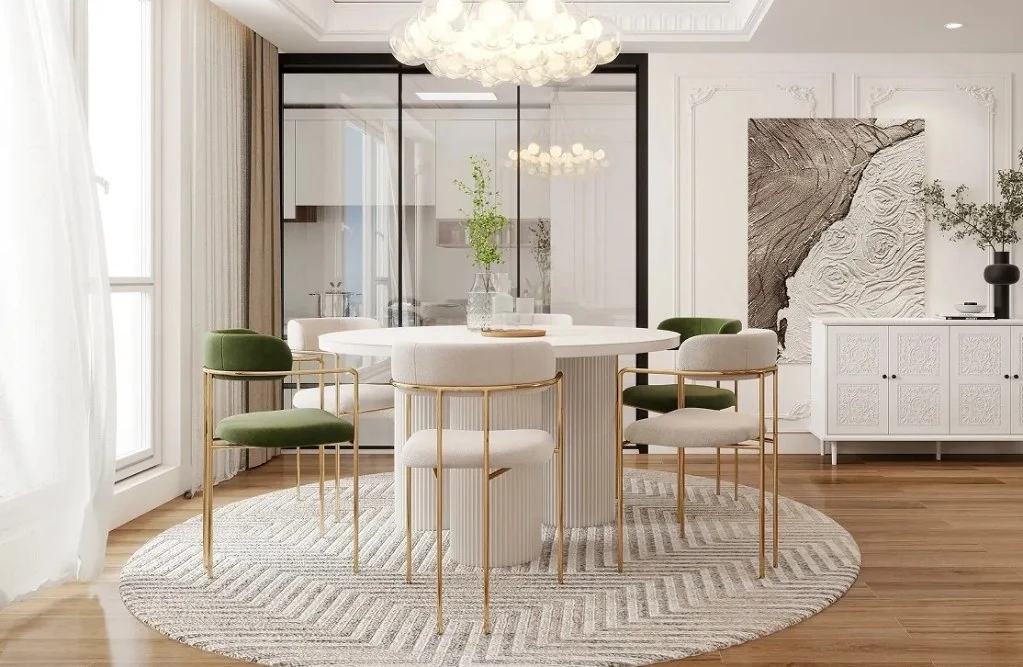 Choose A Modern Dining Room Rug Idea for Your Home