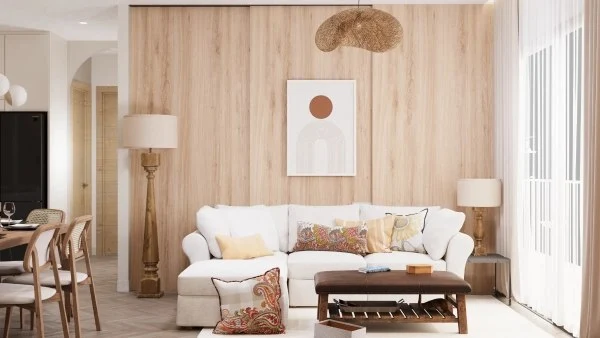 Modern bohemian apartment