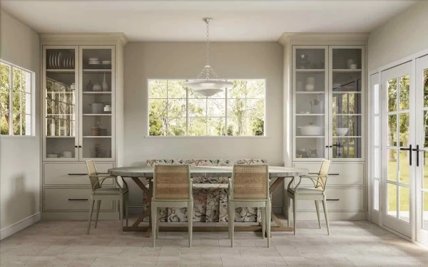 Wabi-sabi mix Mid-century Modern styles