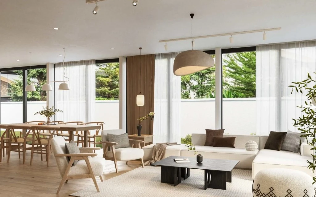 Japandi design(LRJSRS0004)-Living room